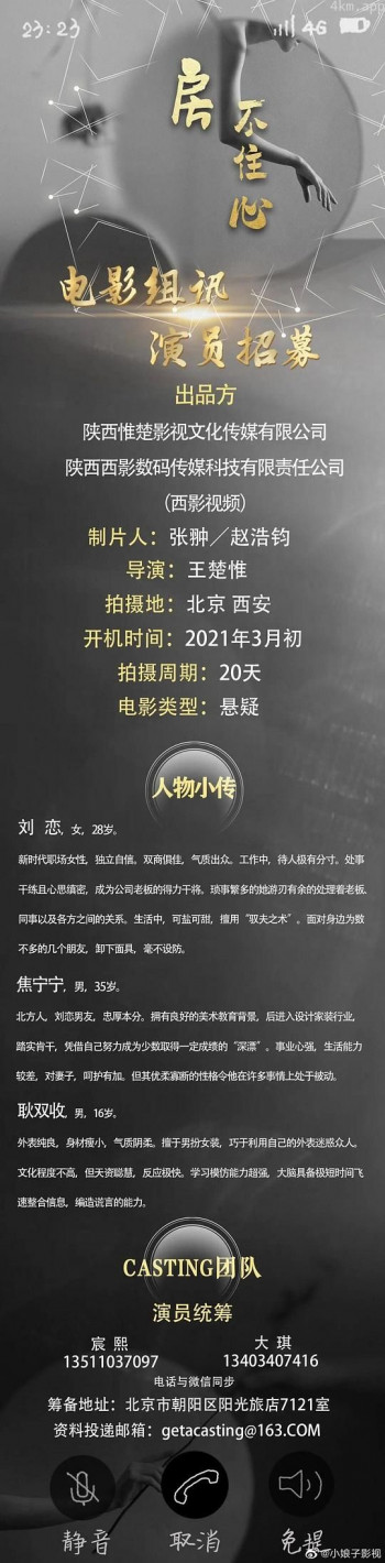 房不住心